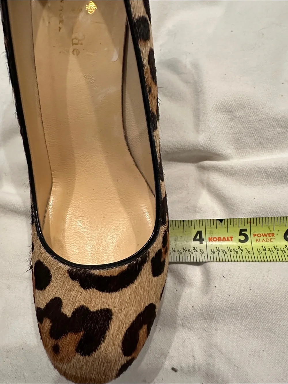 kate spade Leopard Pony-Hair Leopard Print Pumps - Tan & Black